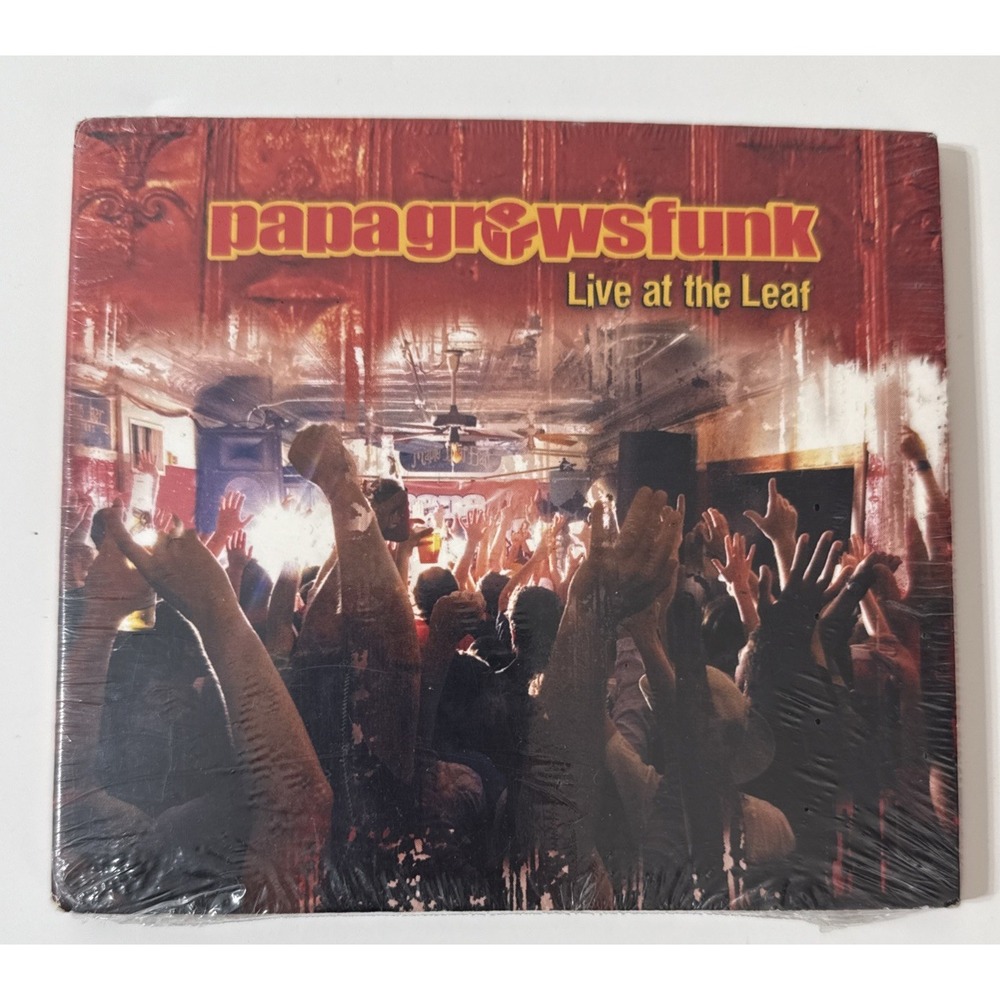 Live at the Leaf by Papa Grows‎ Funk CD, 2006 FYK 33 Funky Krewe Damaged Package